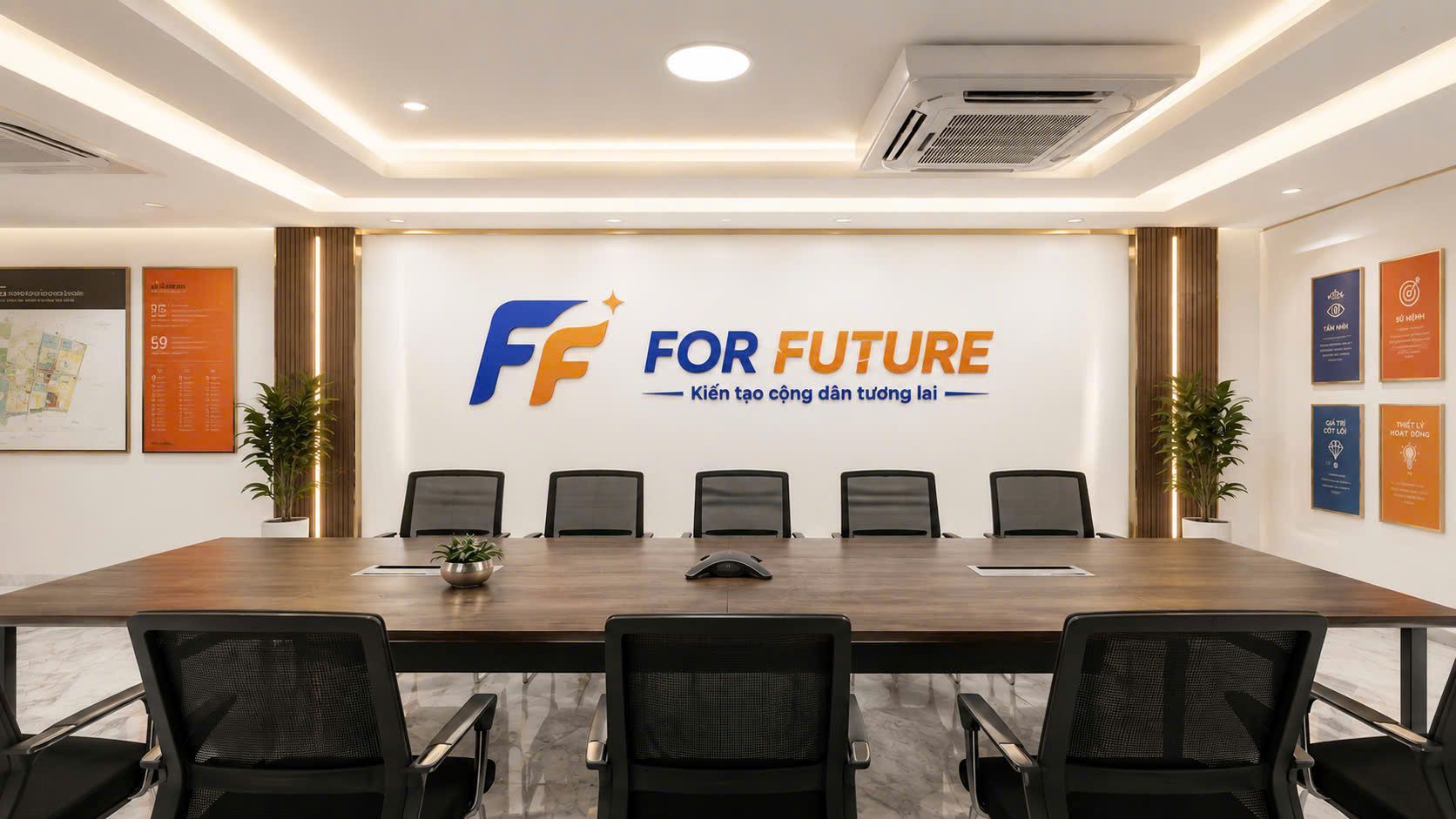 Phòng họp FOR FUTURE tại 66 Hoàng Thế Thiện, Hải Phòng